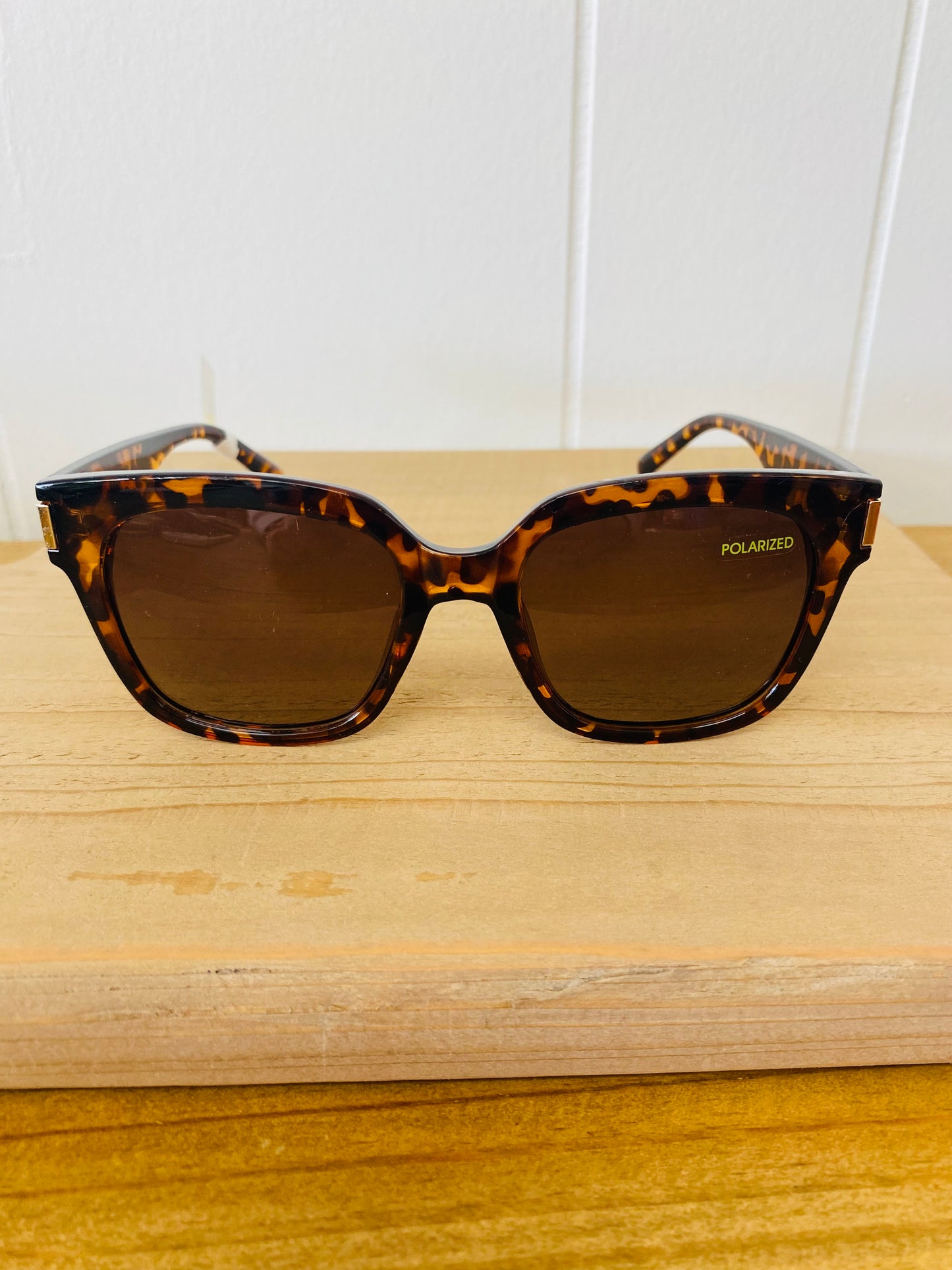 The Krista • Brown Tortoise Sunglasses • Mary Square