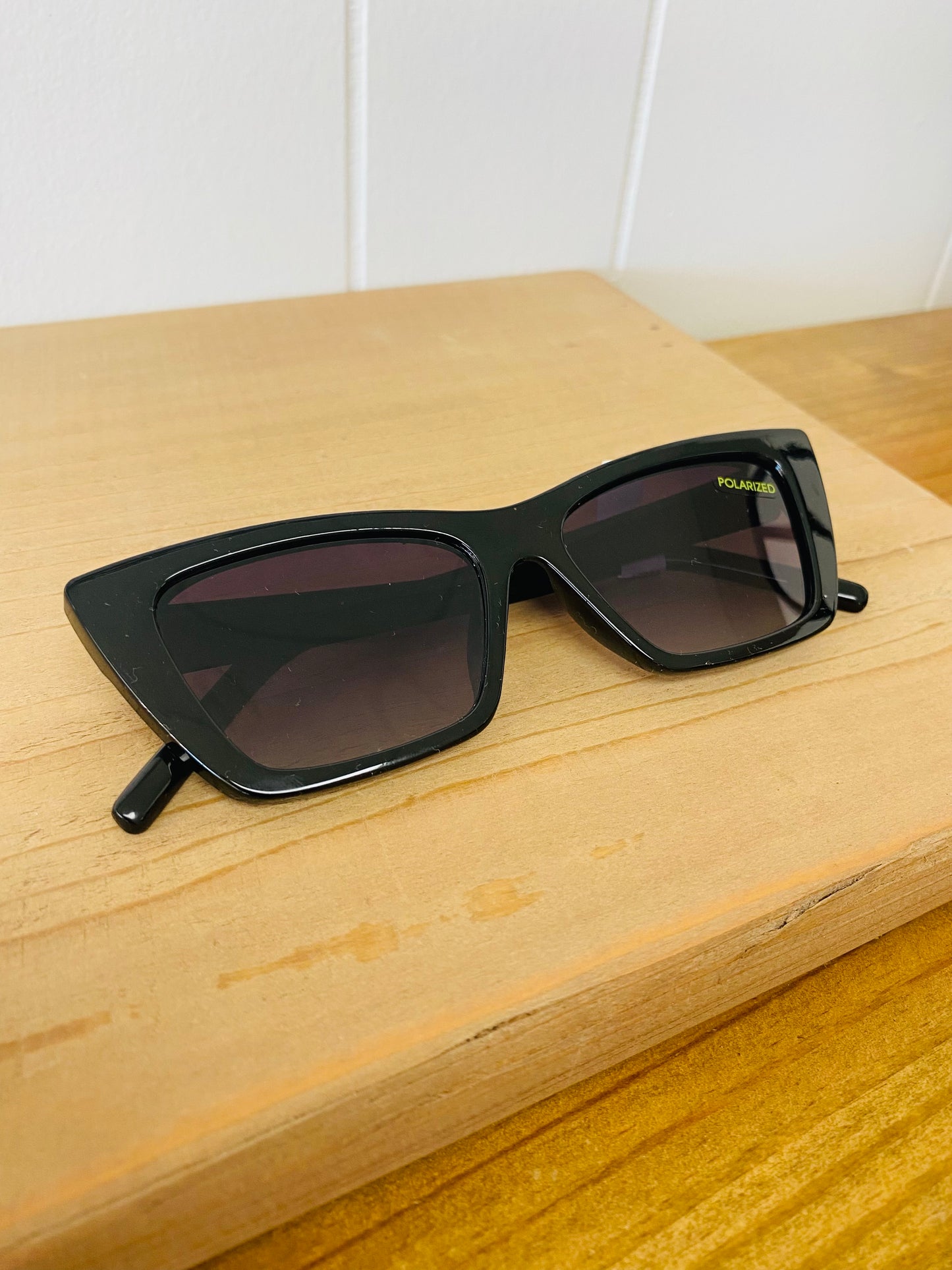 The Emma • Black Sunglasses • Mary Square