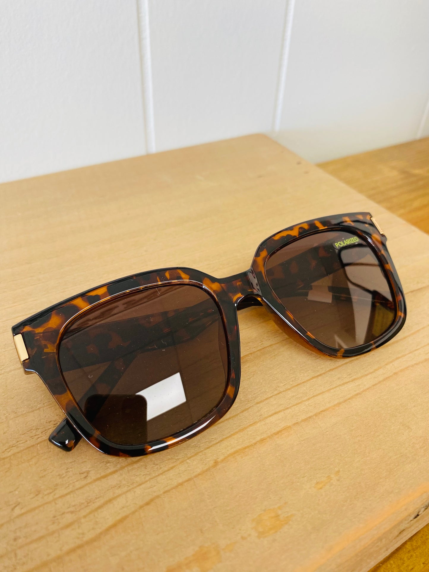The Krista • Brown Tortoise Sunglasses • Mary Square