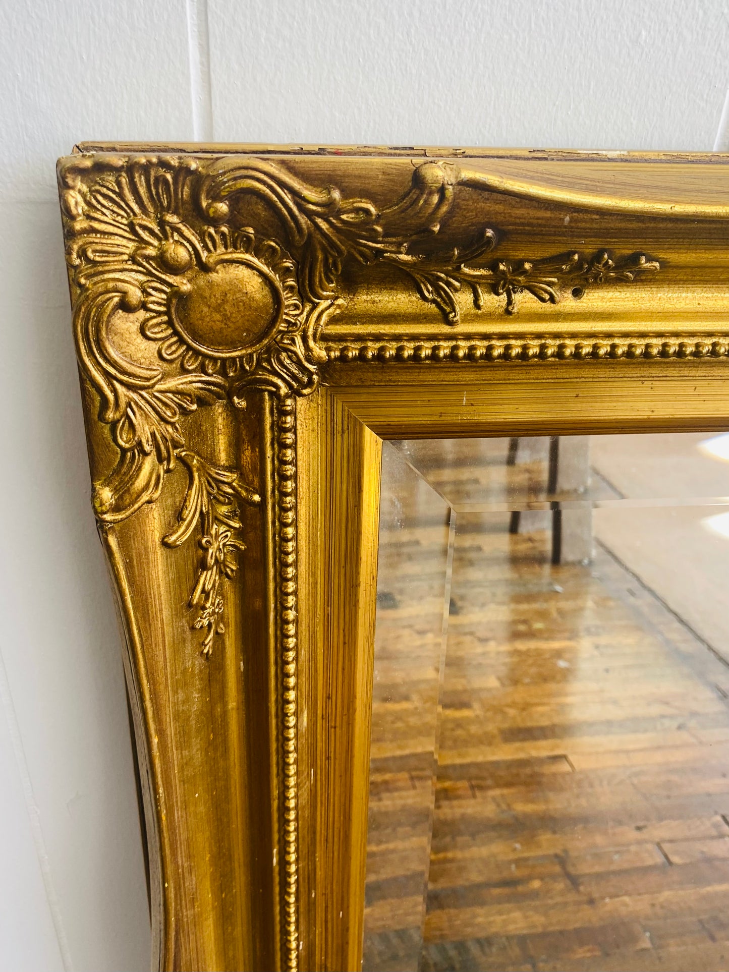 Antique Solid Wood Gold Frame