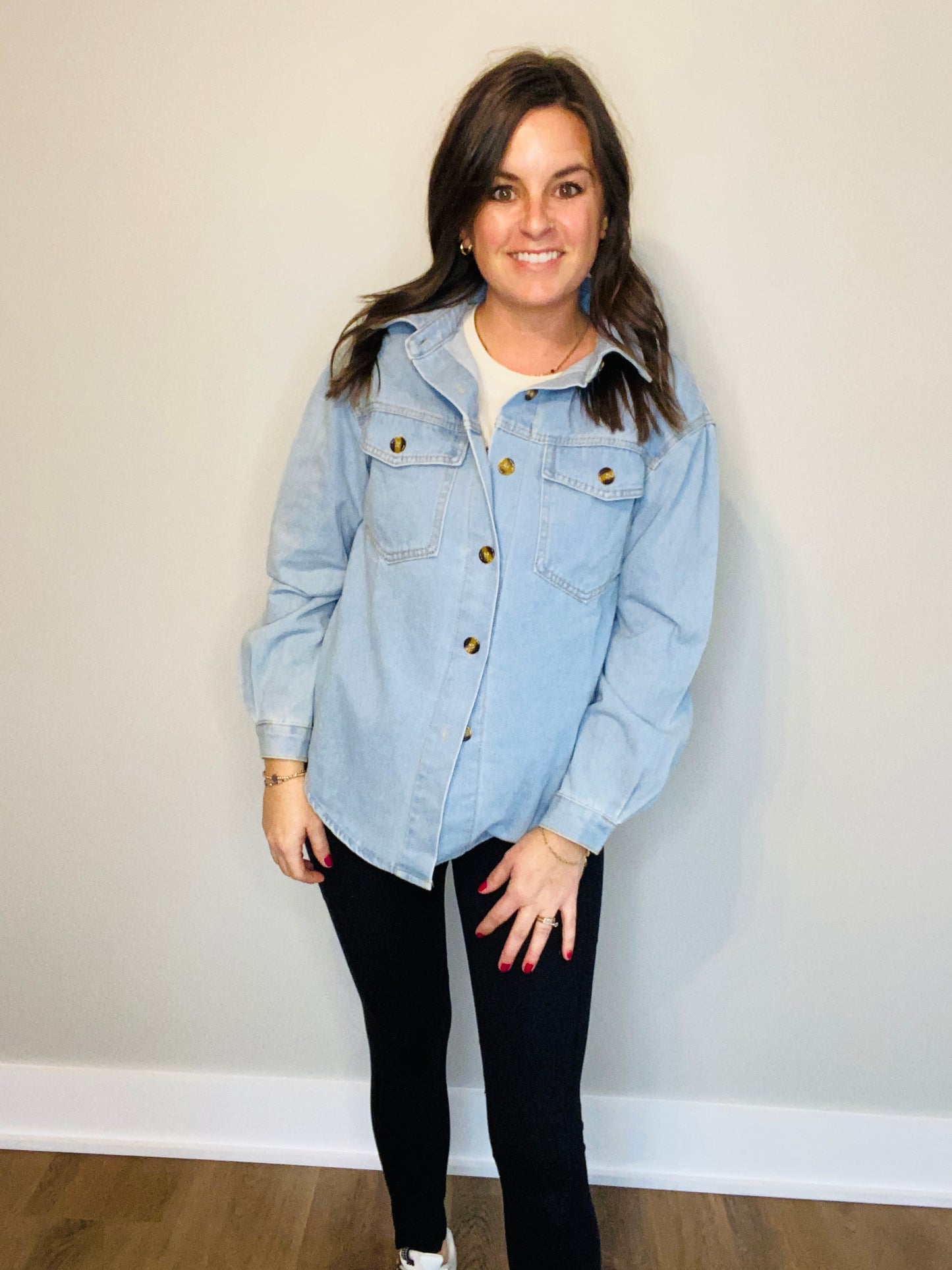Denim Shacket
