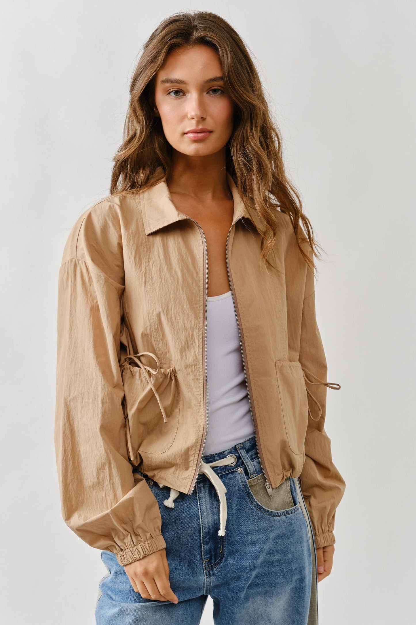 Windbreaker Bomber Jacket
