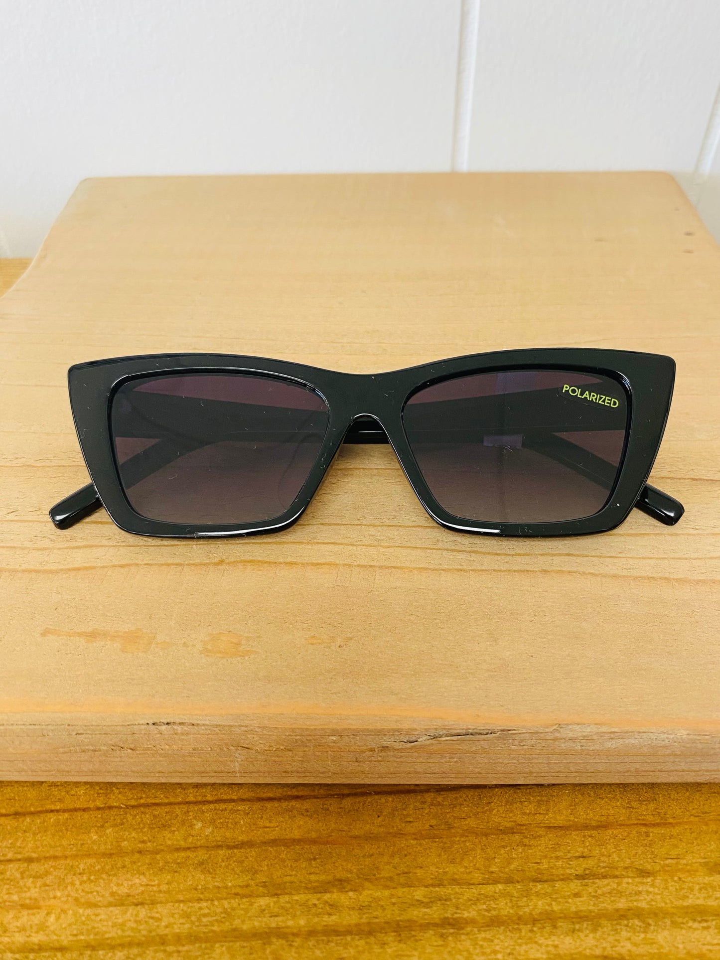 The Emma • Black Sunglasses • Mary Square