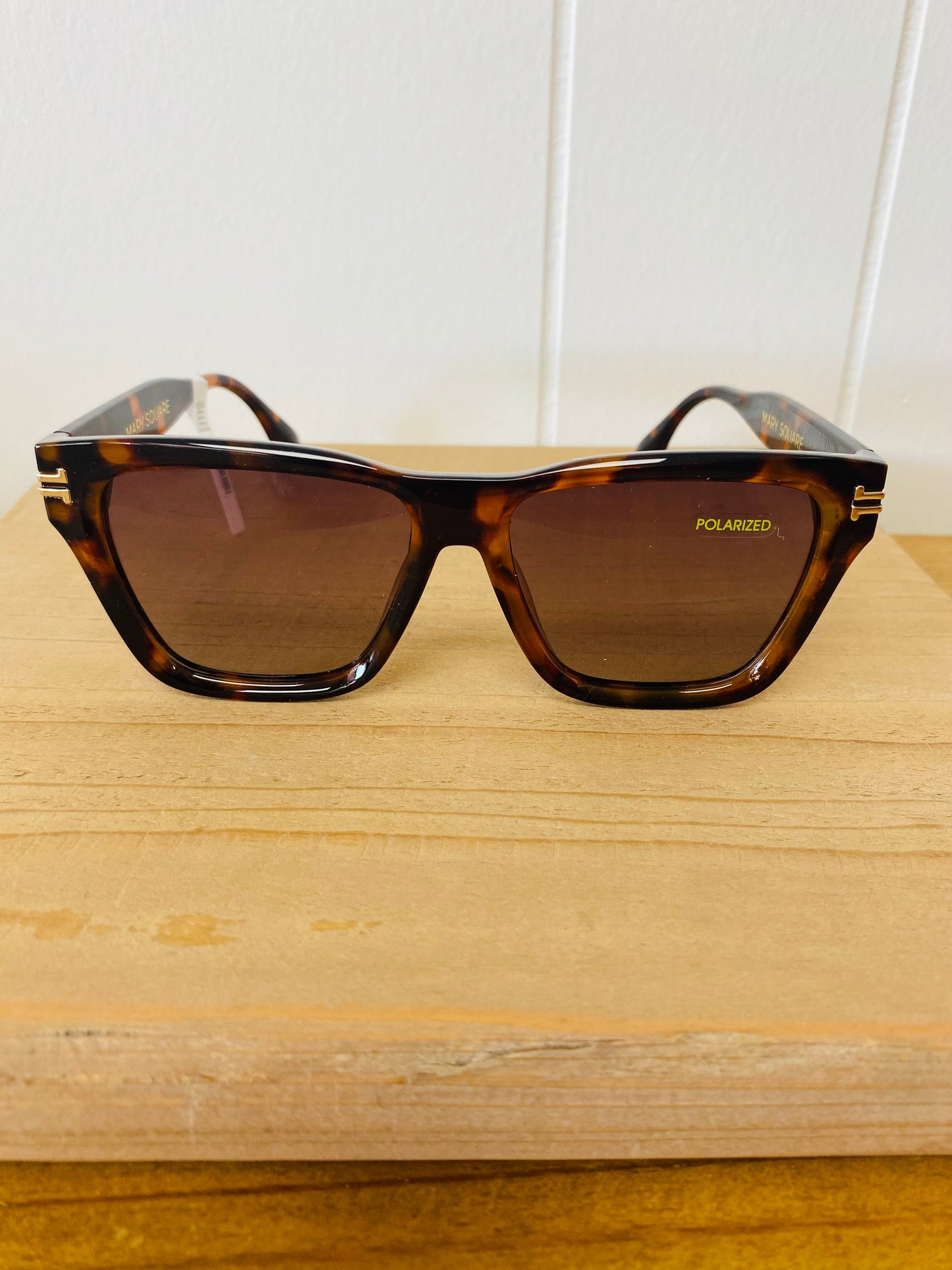 The Jordan • Brown Tortoise Shell Sunglasses • Mary Square