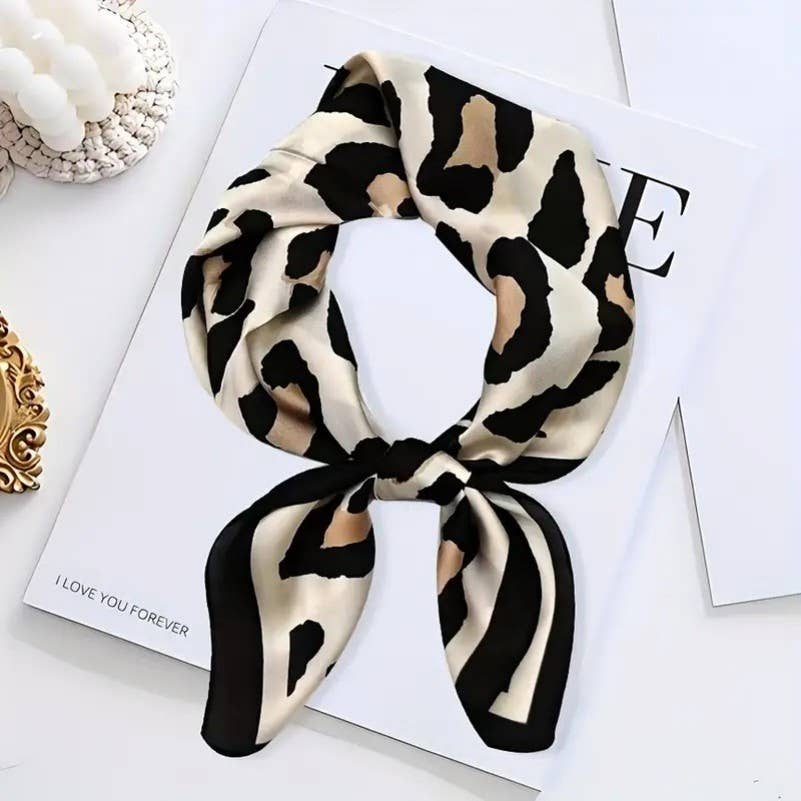 Leopard Animal Print Scarf
