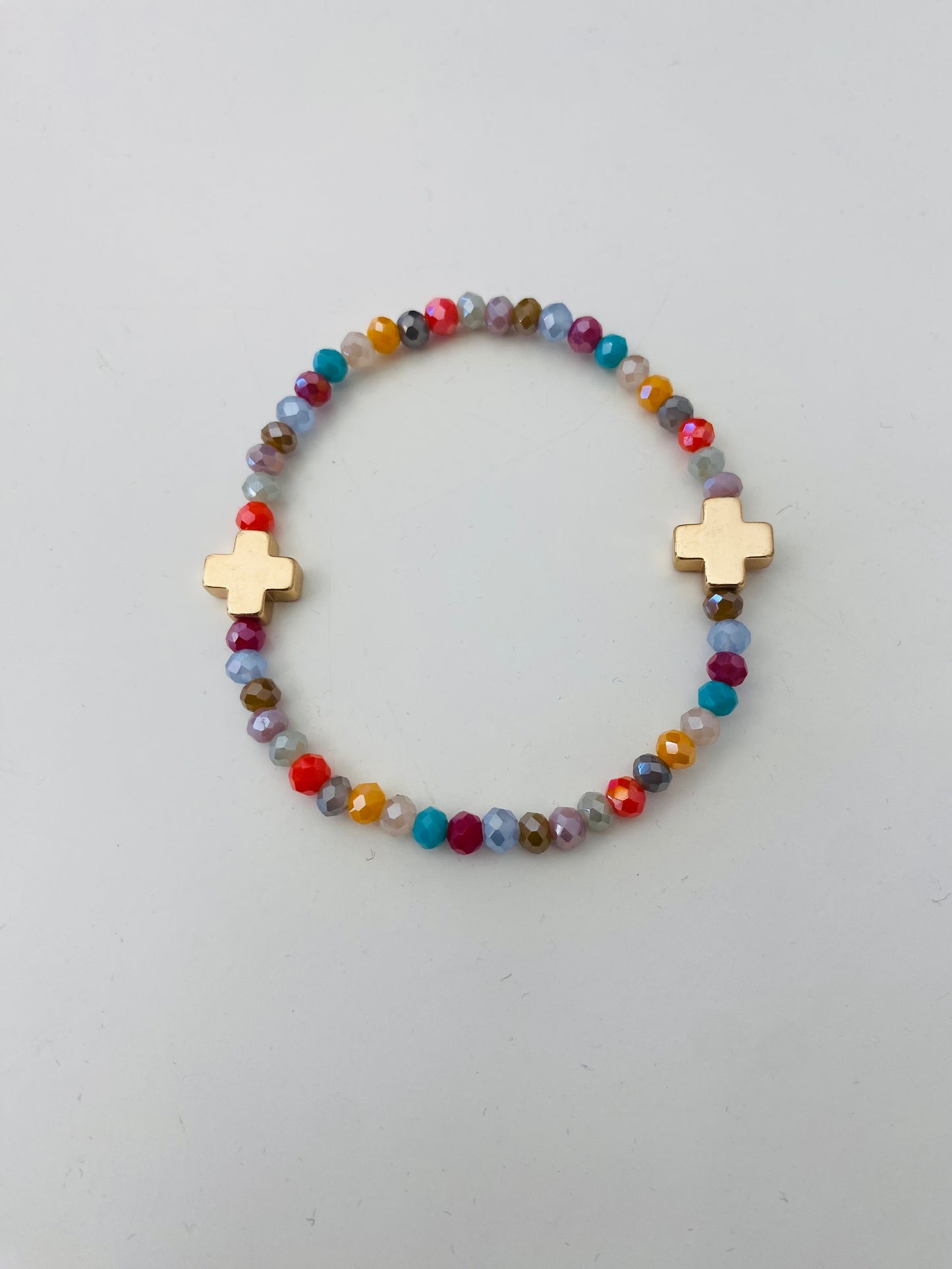 Multicolored Beaded Bracelet
