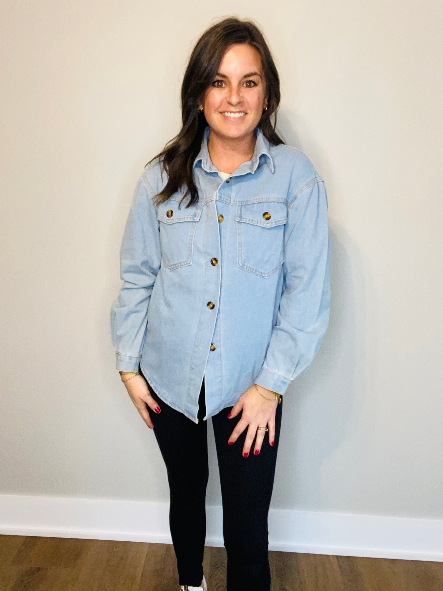 Denim Shacket
