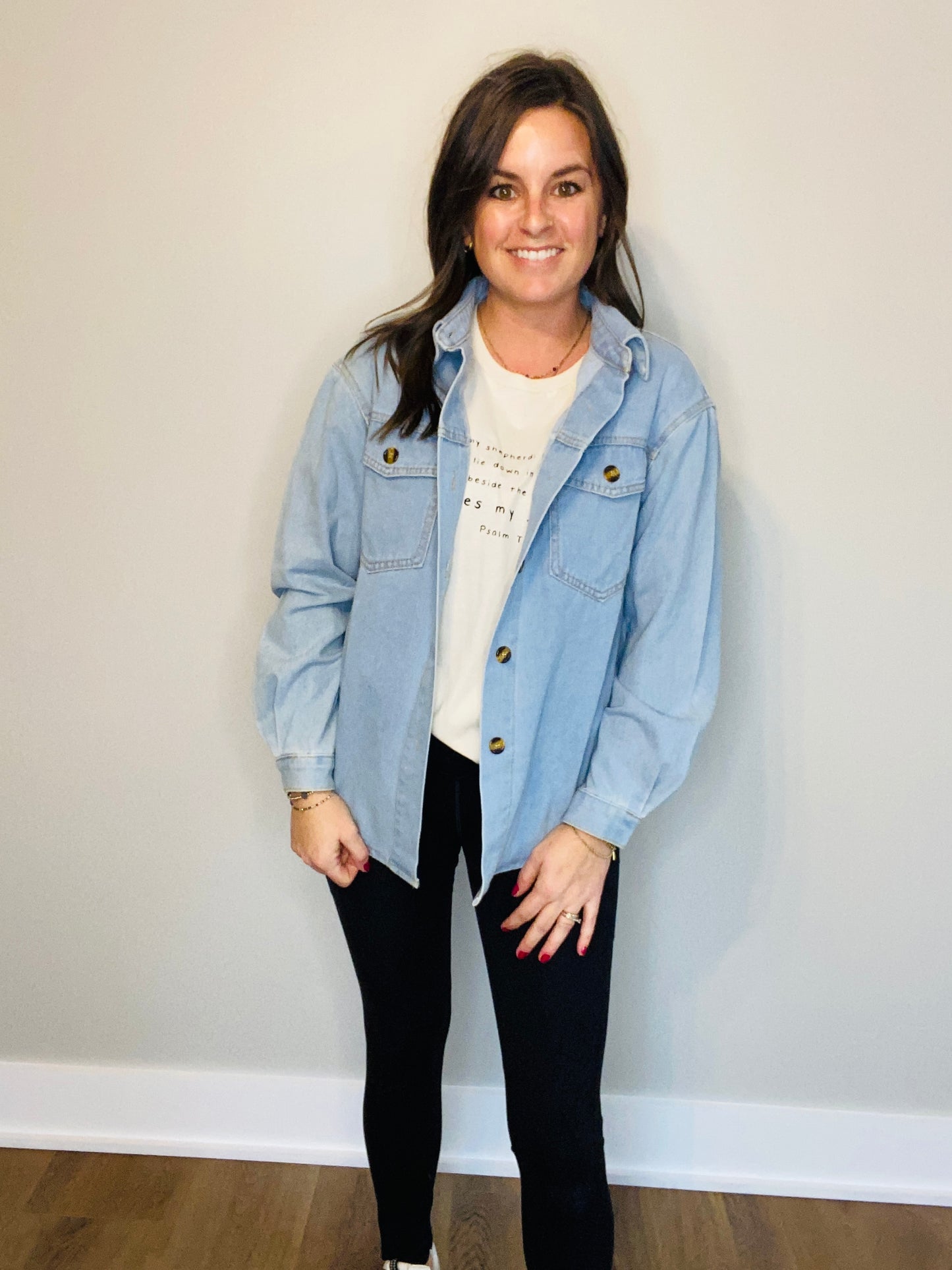 Denim Shacket