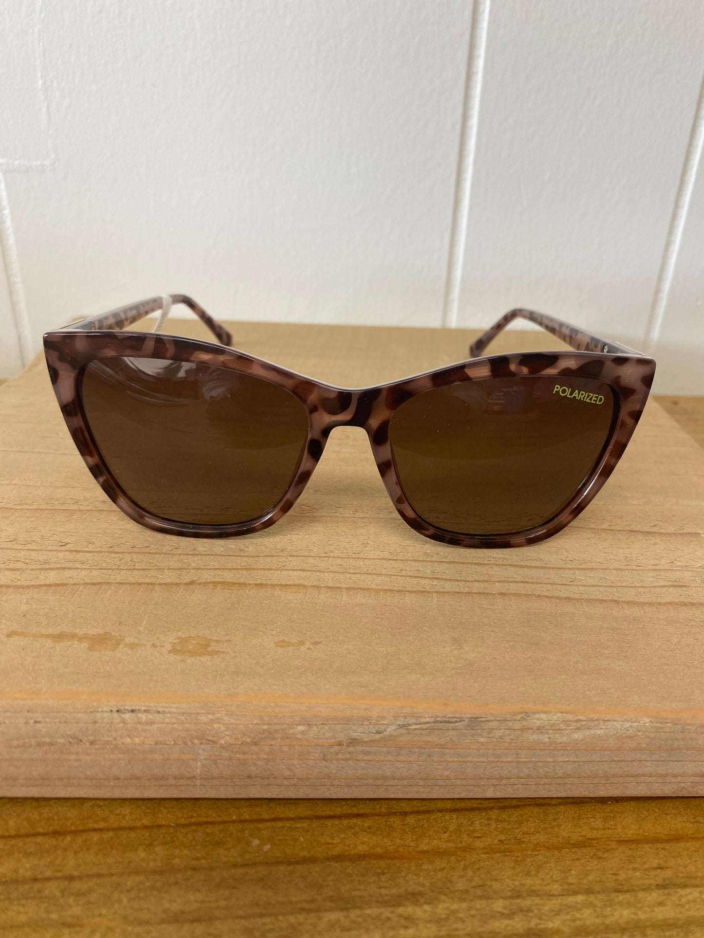 The Kelly • Brown Tortoise Shell Sunglasses • Mary Square