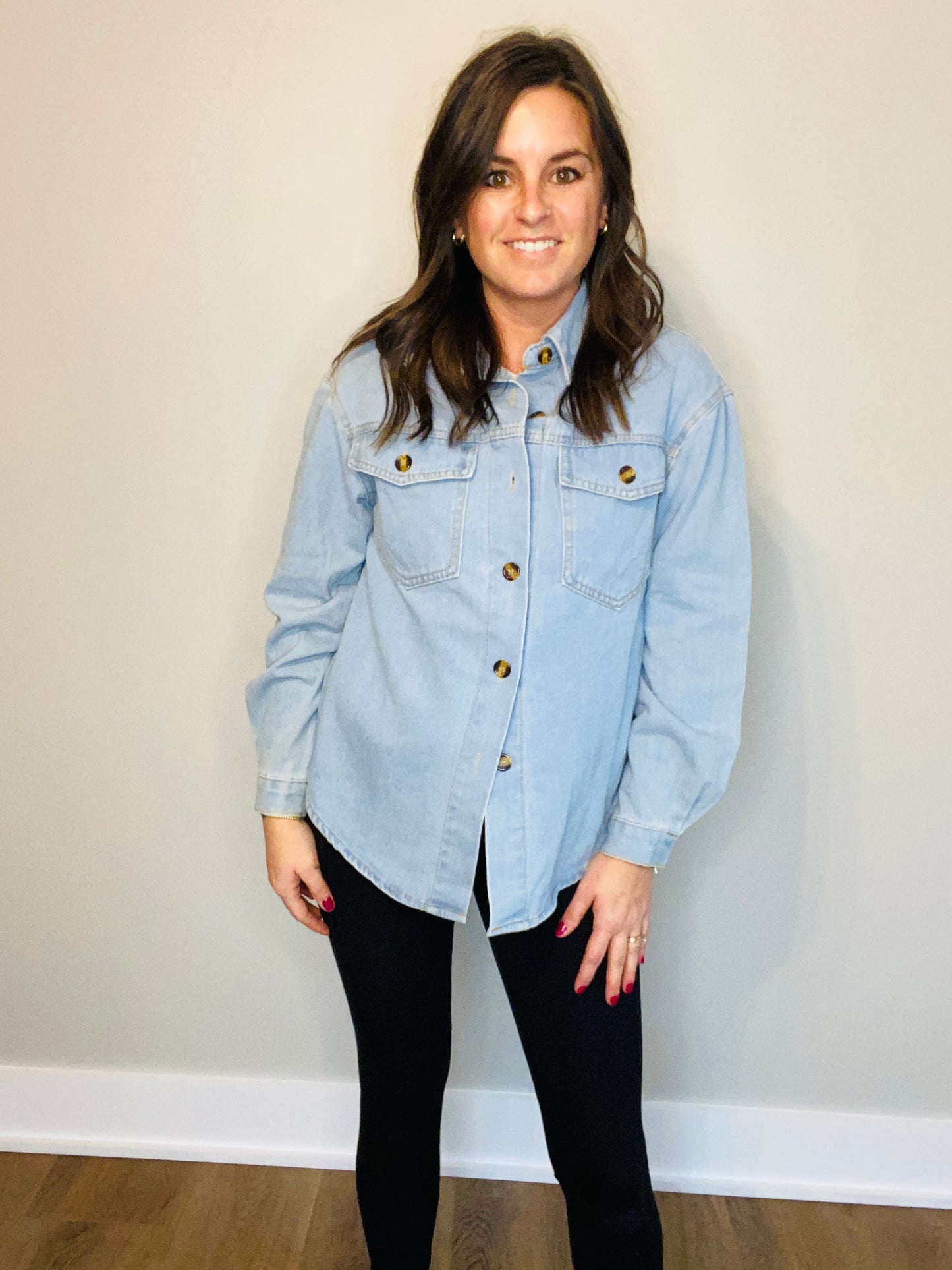 Denim Shacket