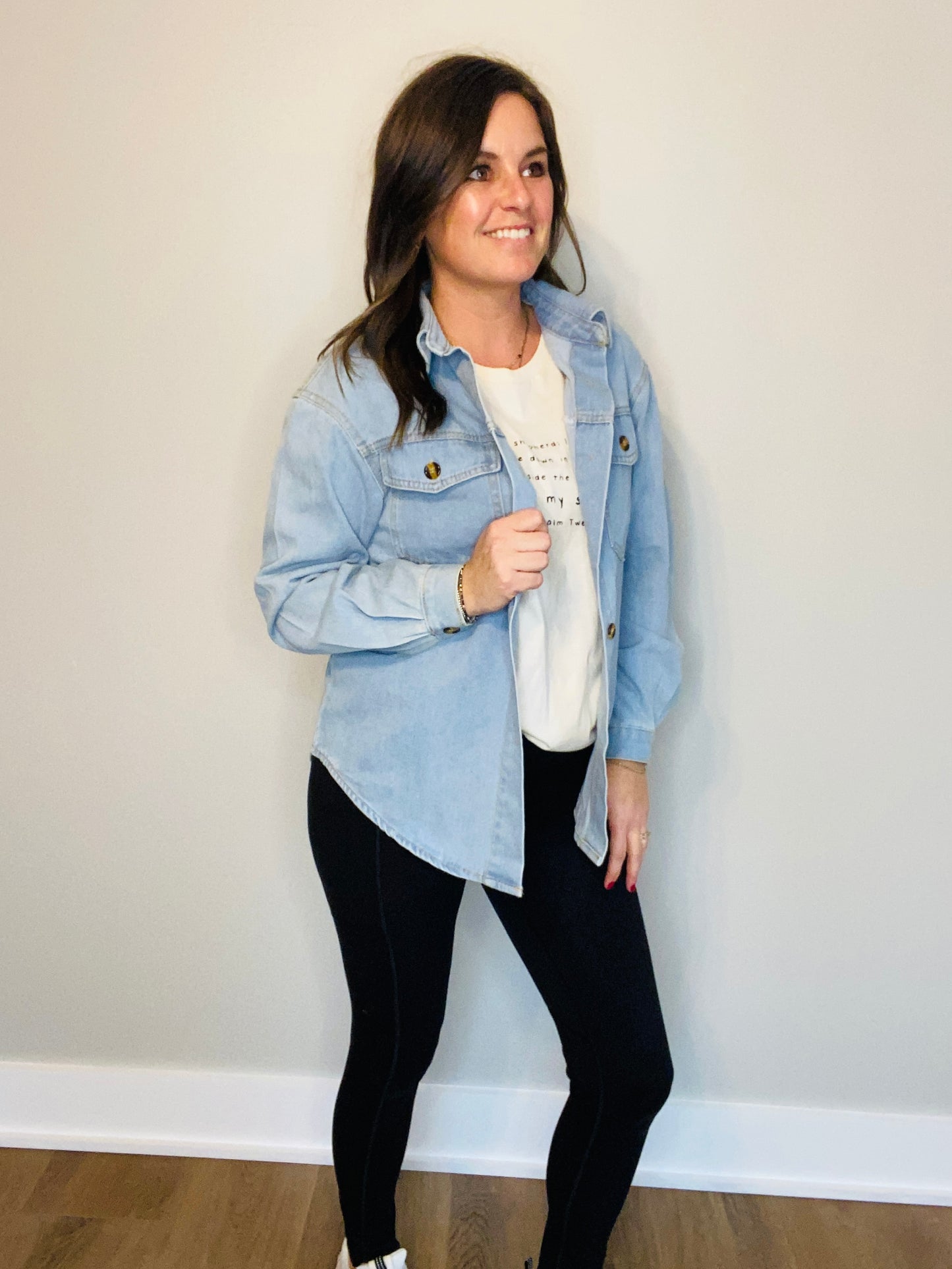 Denim Shacket