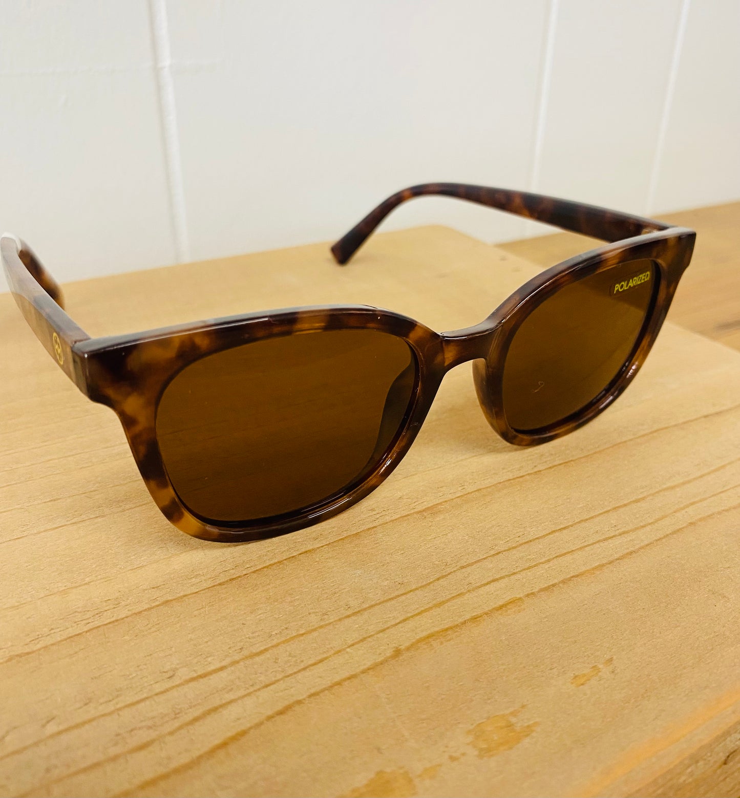 The Samantha • Brown Tortoise Sunglasses • Mary Square