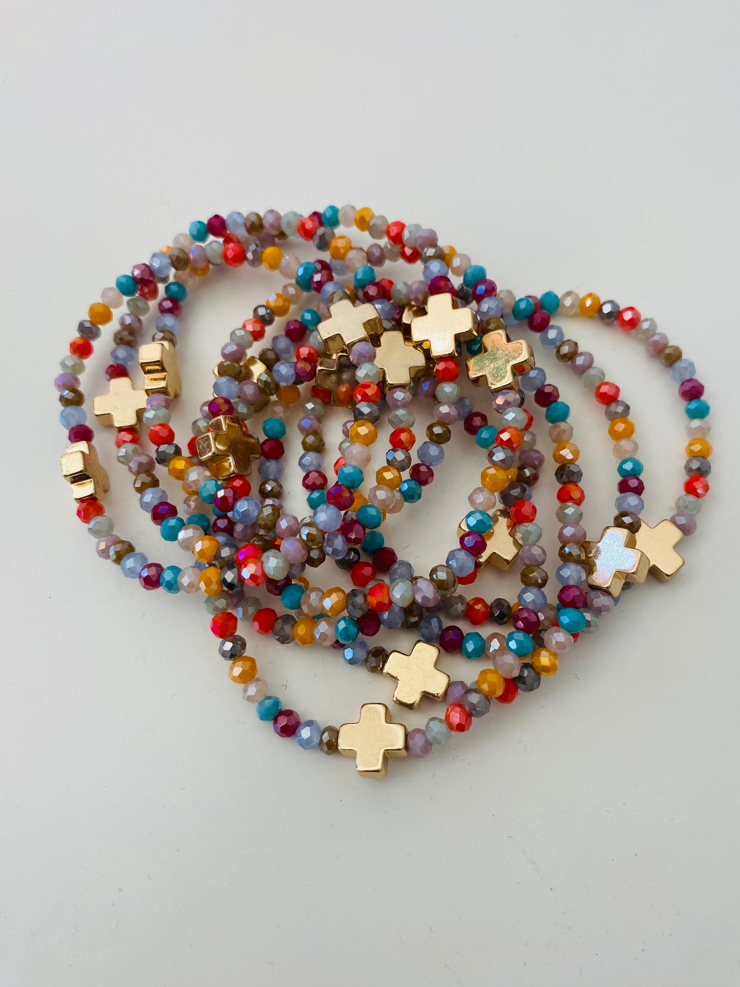 Multicolored Beaded Bracelet