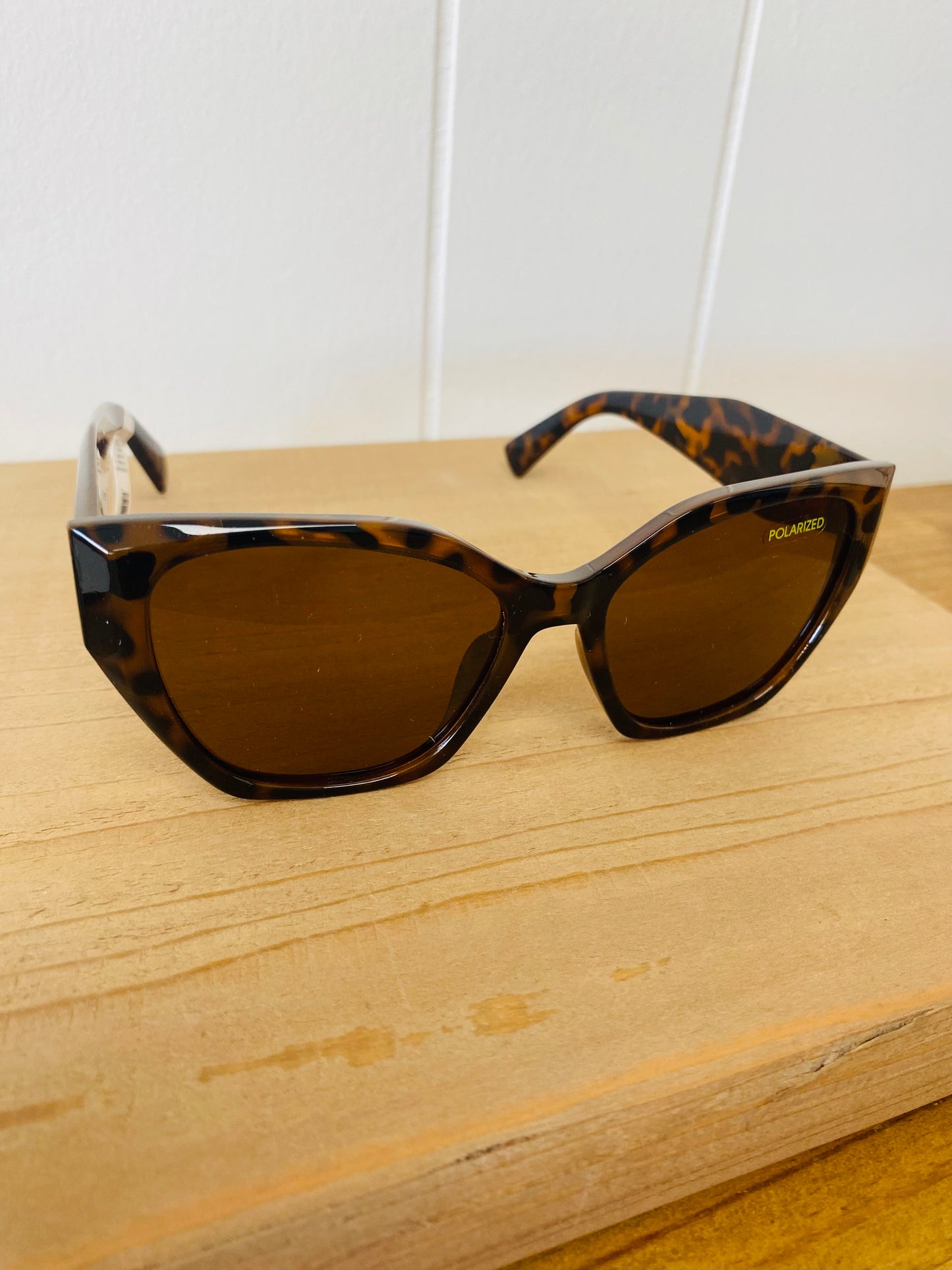 The Katie • Brown Tortoise Sunglasses • Mary Square