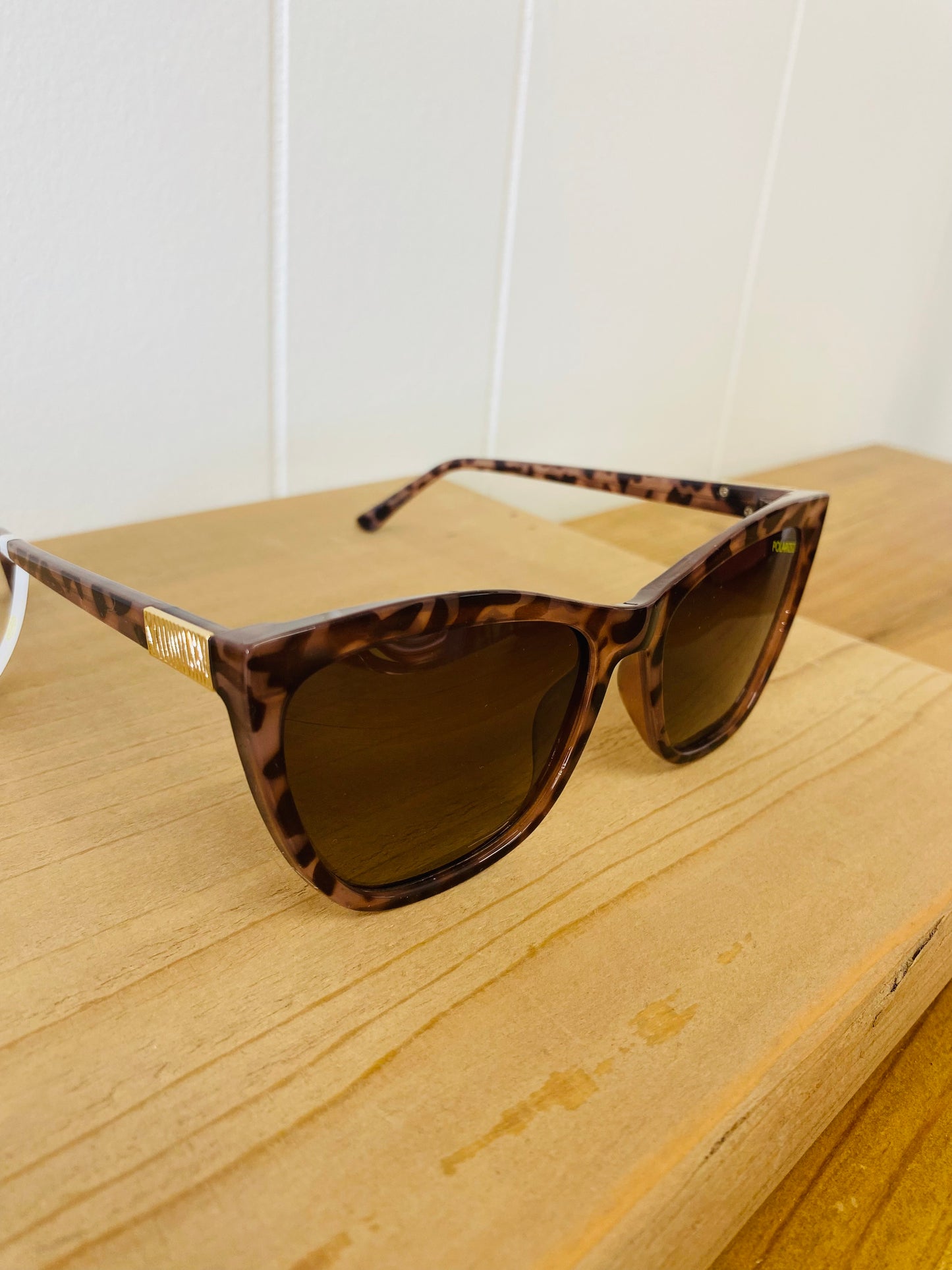 The Kelly • Brown Tortoise Shell Sunglasses • Mary Square