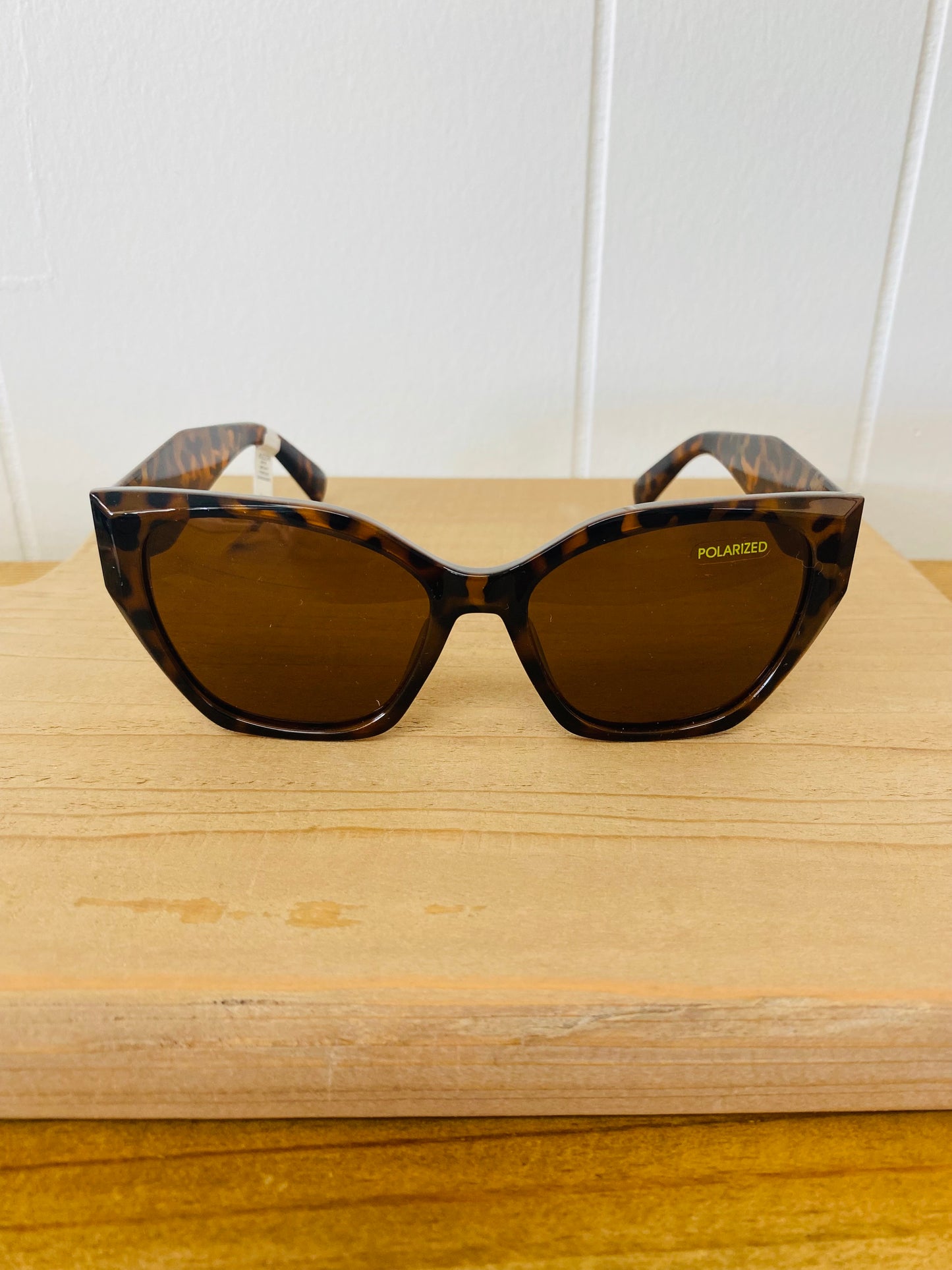 The Katie • Brown Tortoise Sunglasses • Mary Square