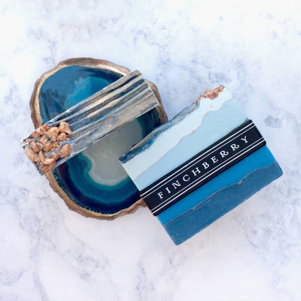 Finch Berry Boxed Soap- Sapphire