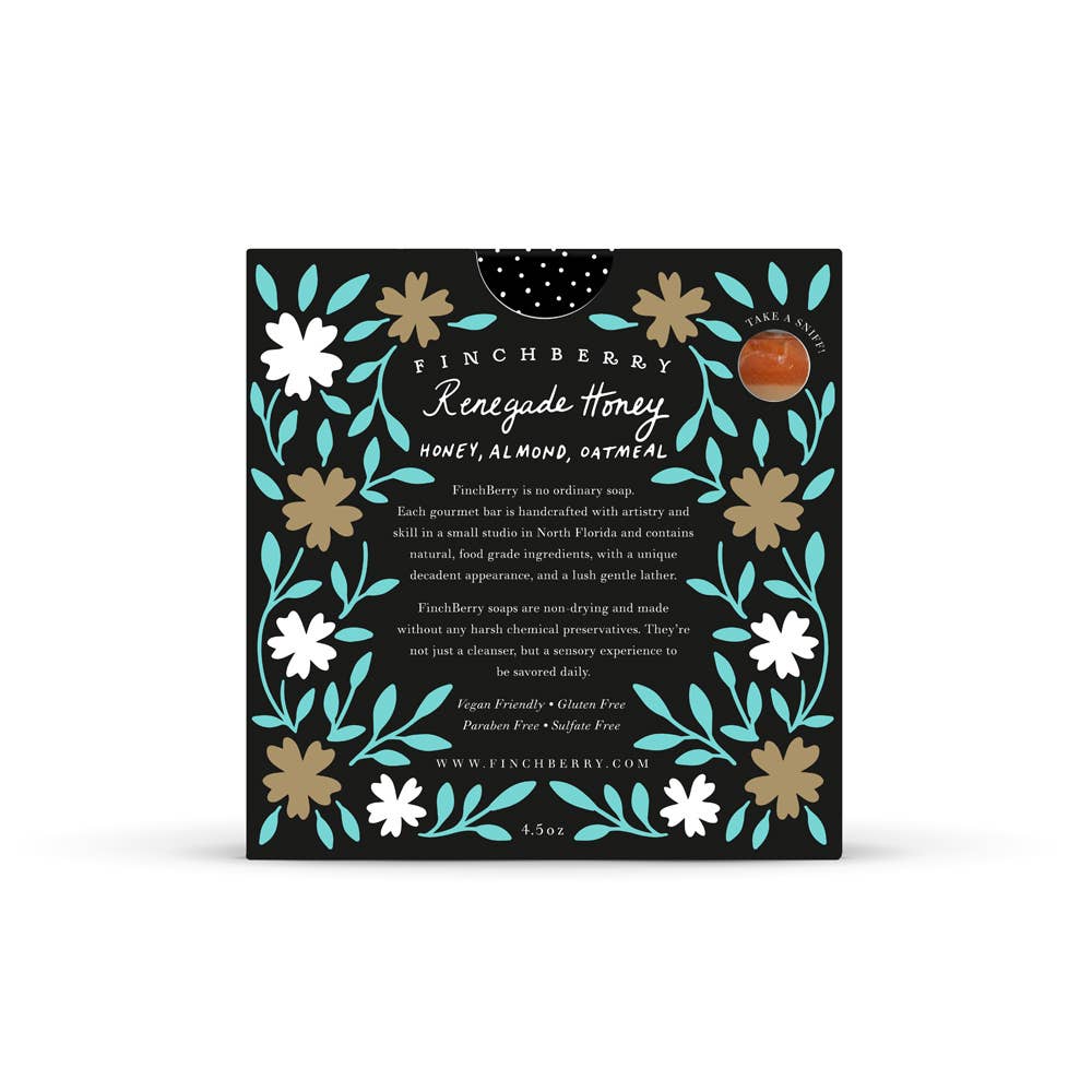 Finch Berry Boxed Soap- Renegade Honey