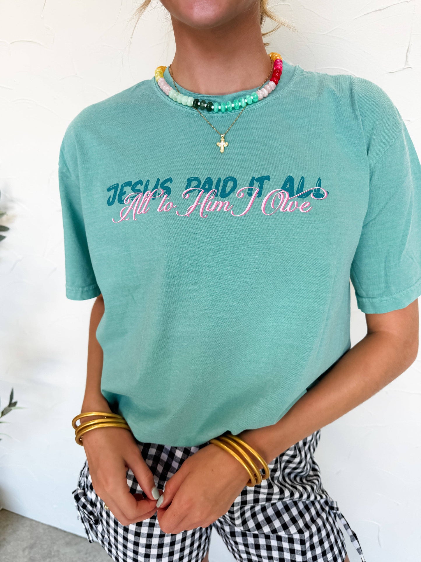 Jesus Paid it All- Comfort Colors Tee