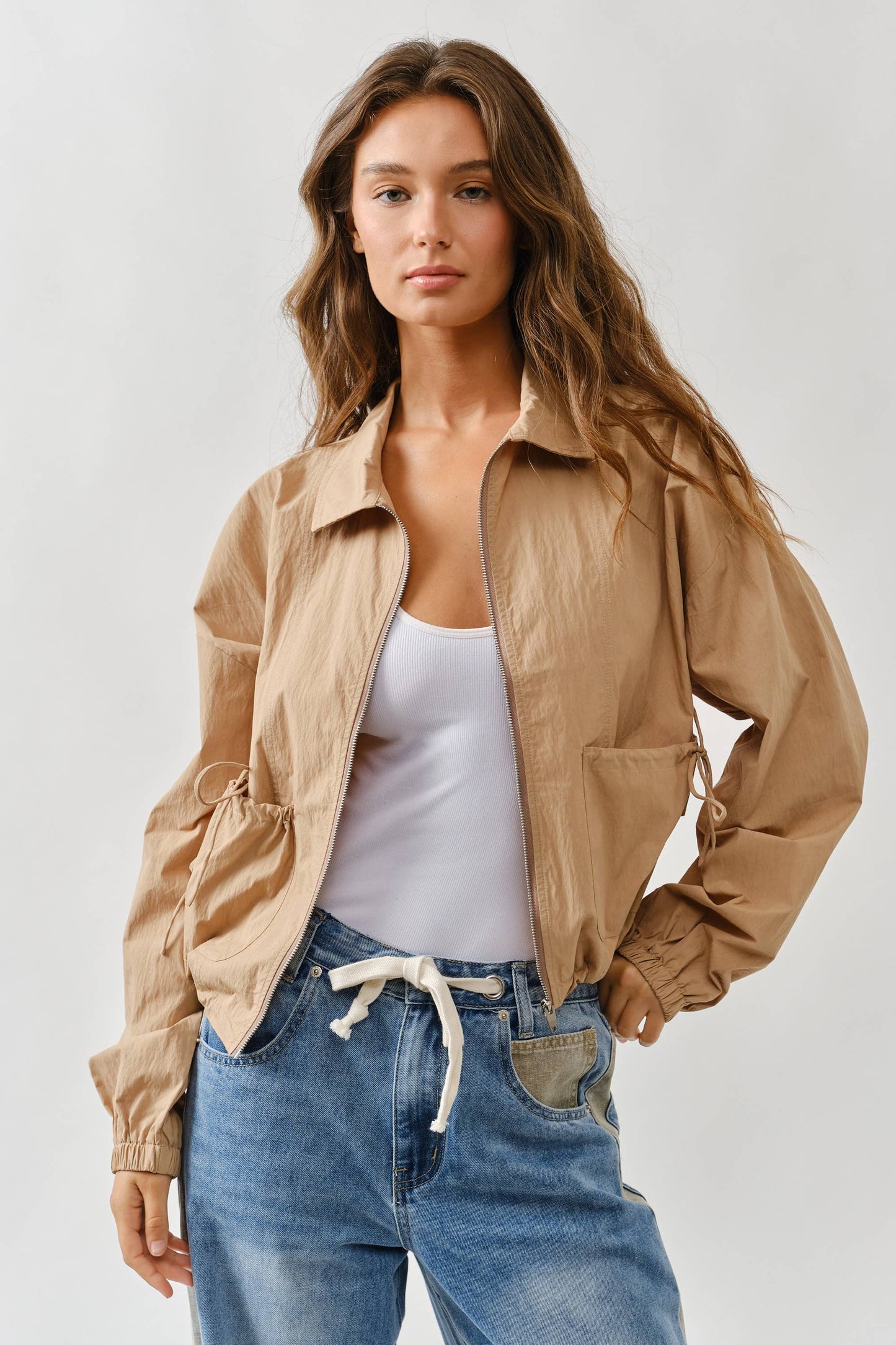 Windbreaker Bomber Jacket