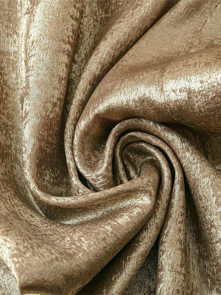 Gold Foil Lined Wide Leg Pants- gold