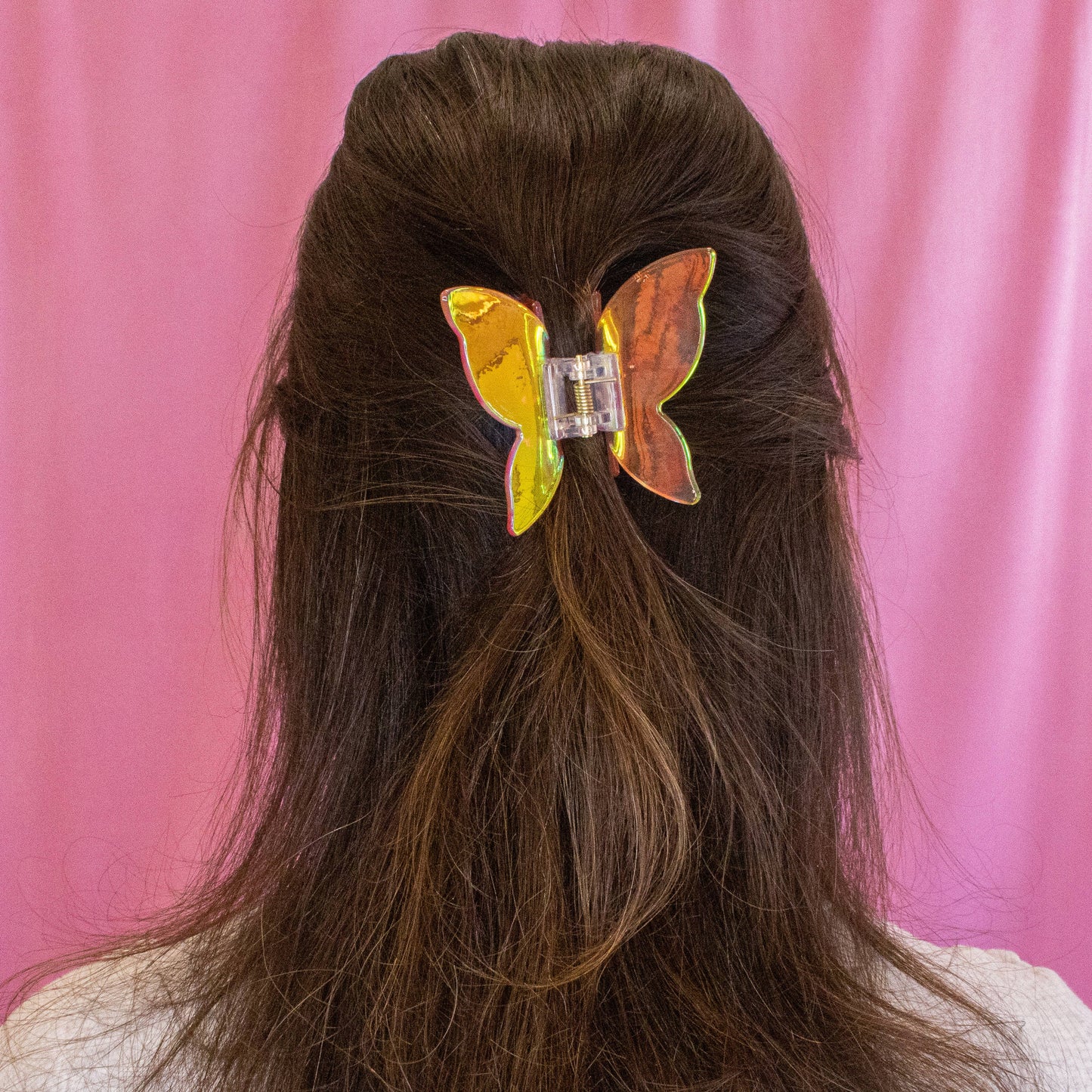 The Butterfly Hair Clip- pink