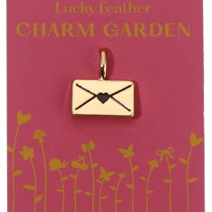 Love Letter Charm- Gold