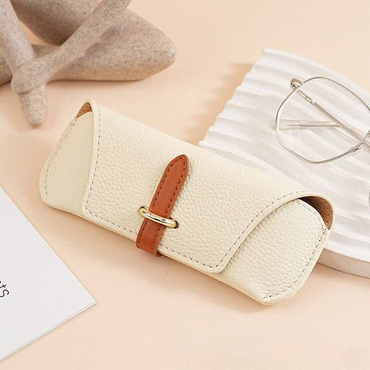 Glasses Case: White