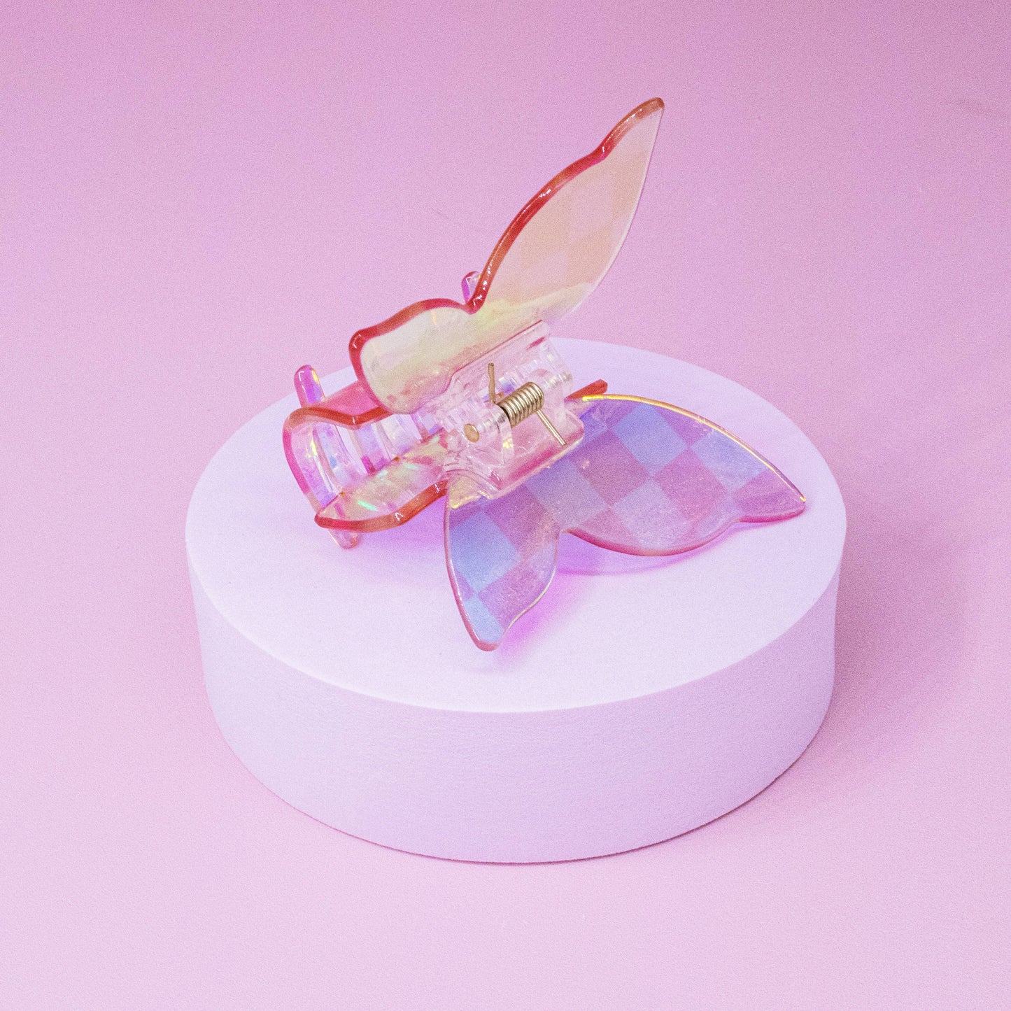 The Butterfly Hair Clip- pink