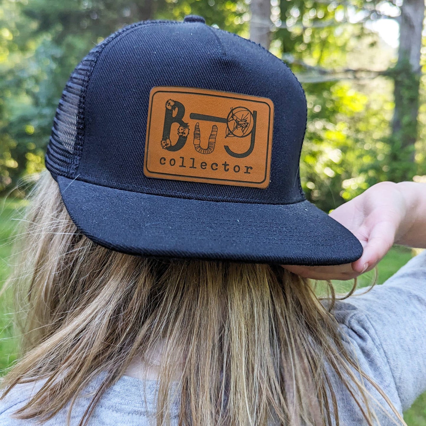 Black Bug Collector Outdoor Trucker Hat