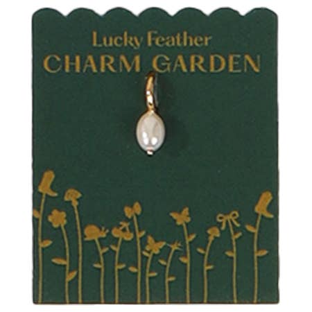 Pearl Charm- Gold