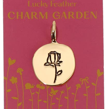 Rose Charm- Gold