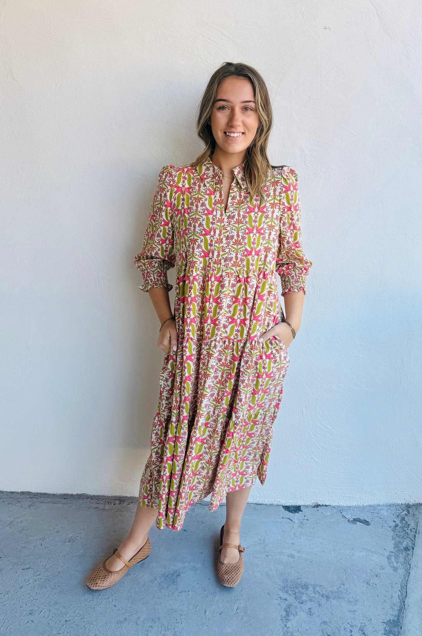 Mary Square Evelyn Dress