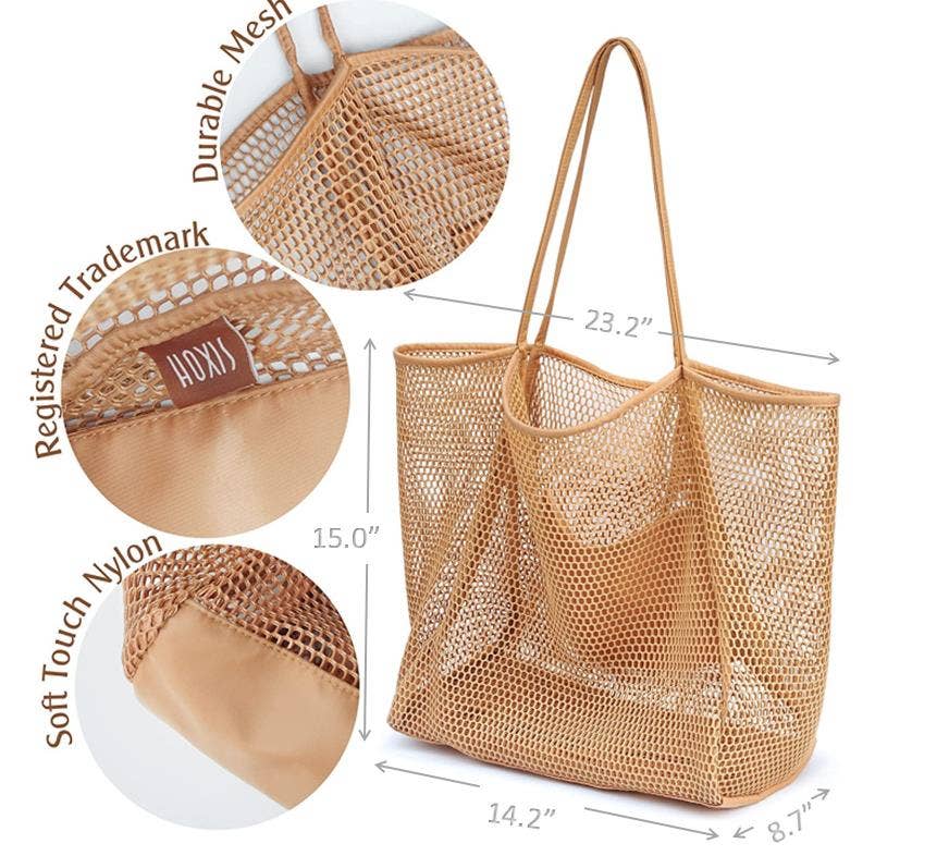 Mesh Waterproof Tote