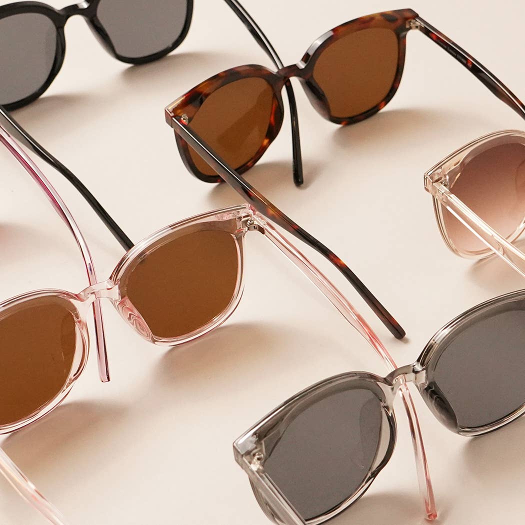 Oversized Butterfly Gradient Sunglasses: