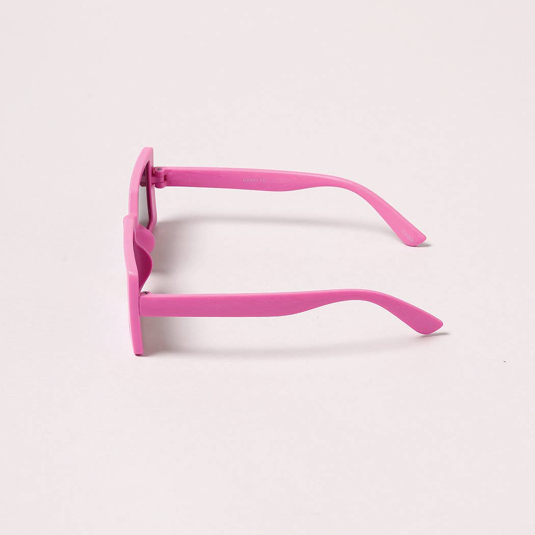 Kid's Vibrant Rectangle Fashion Sunglasses