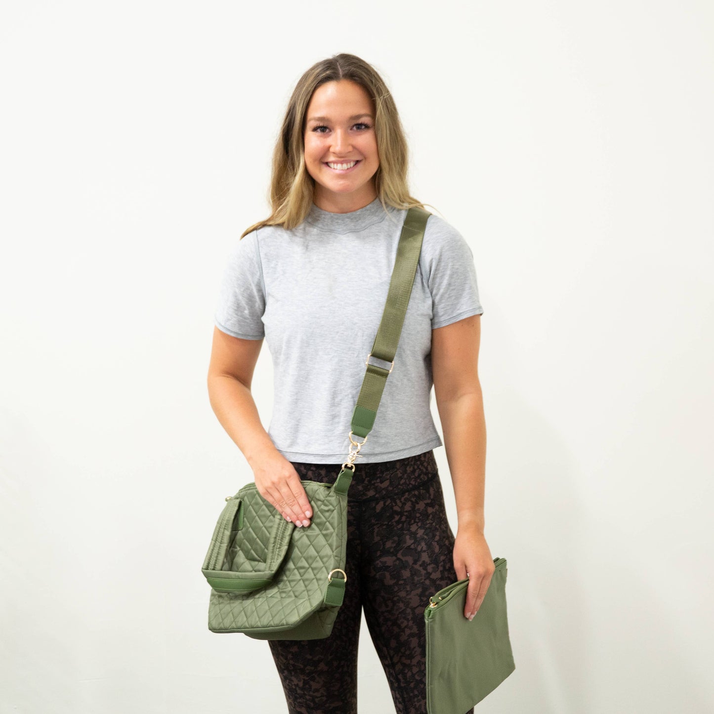 The Madelyn Crossbody- Olive