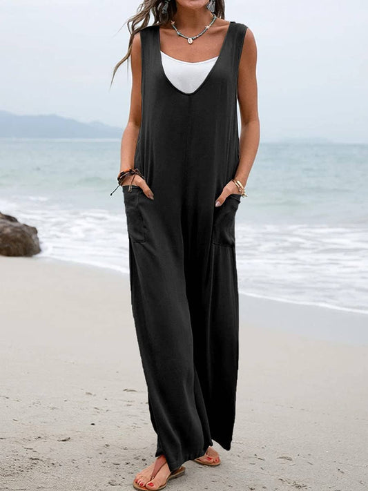 The Classic Black Jumpsuit