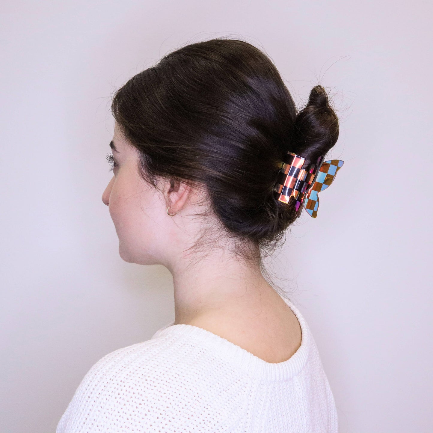 The Butterfly Hair Clip- pink