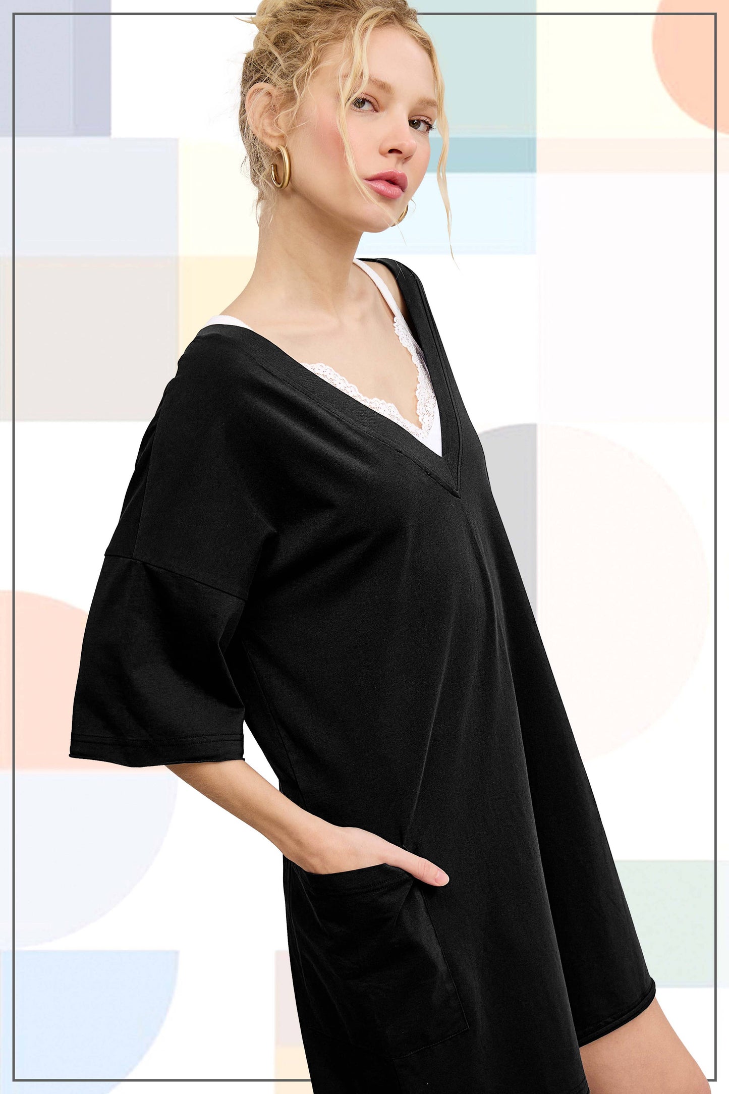 Reversible Both Front And Back Short Sleeve Romper