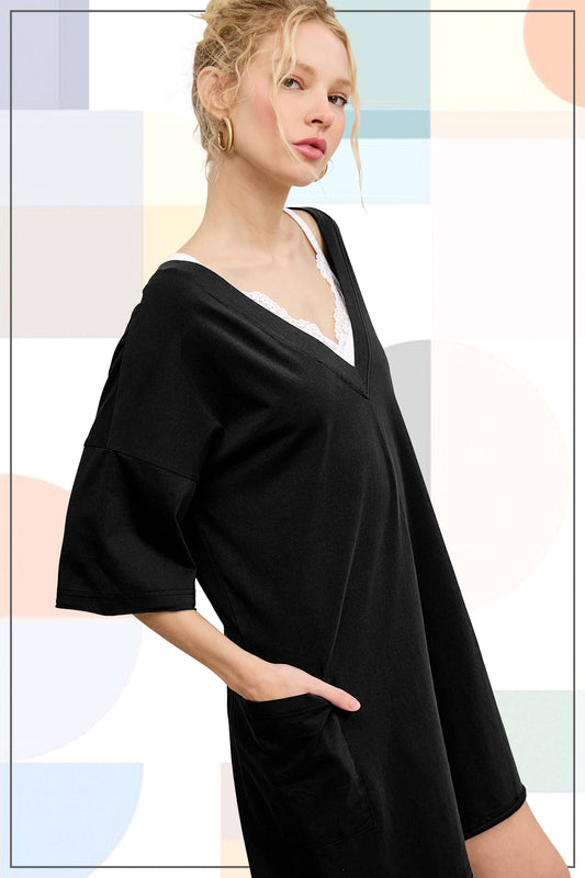 Reversible Both Front And Back Short Sleeve Romper