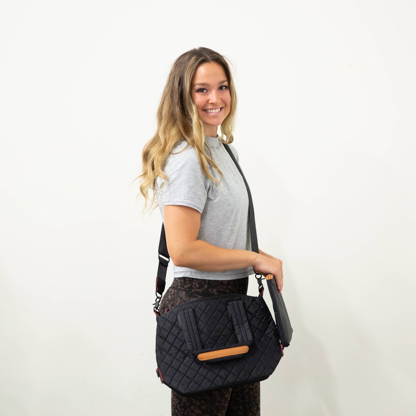 The Madelyn Crossbody- Black