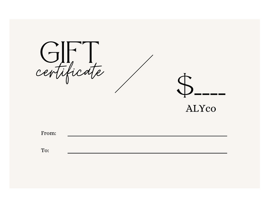 ALYco Gift Card