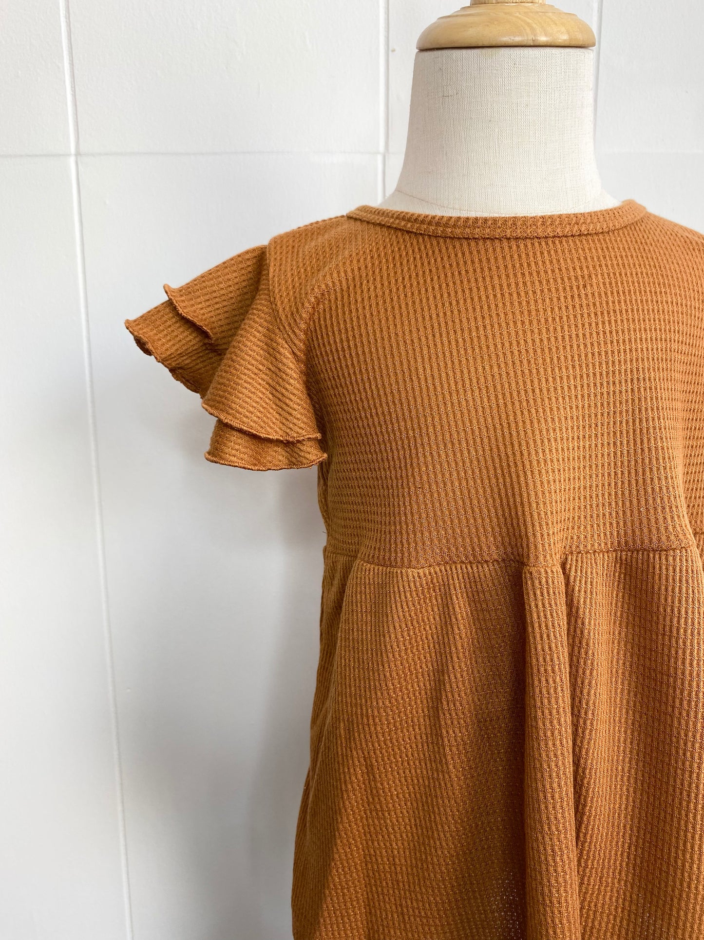 The Chestnut Flutter Top