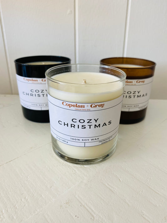 Copelan + Grey Soy Candle- Cozy Christmas