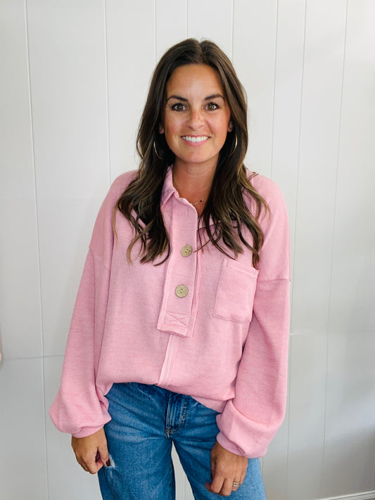 The Blush Henley