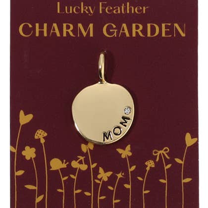 MOM Charm- Gold