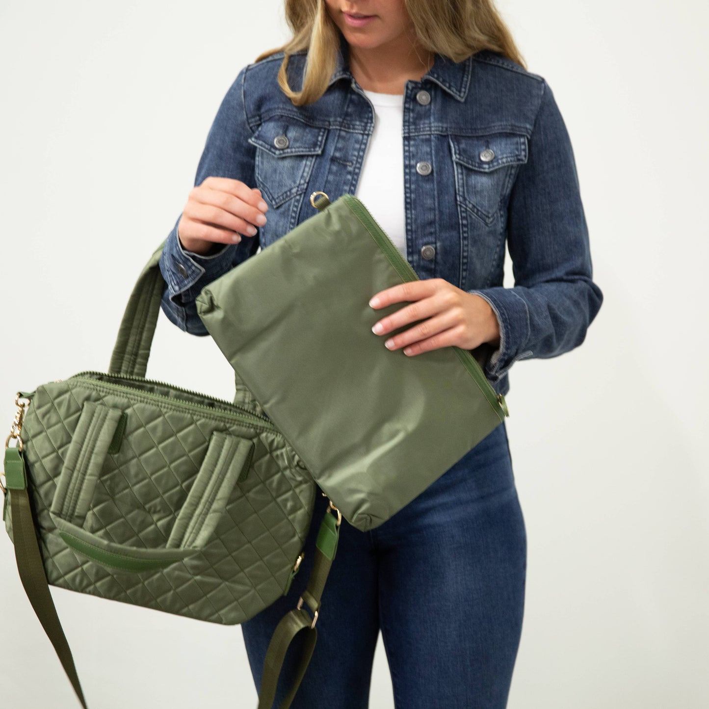 The Madelyn Crossbody- Olive