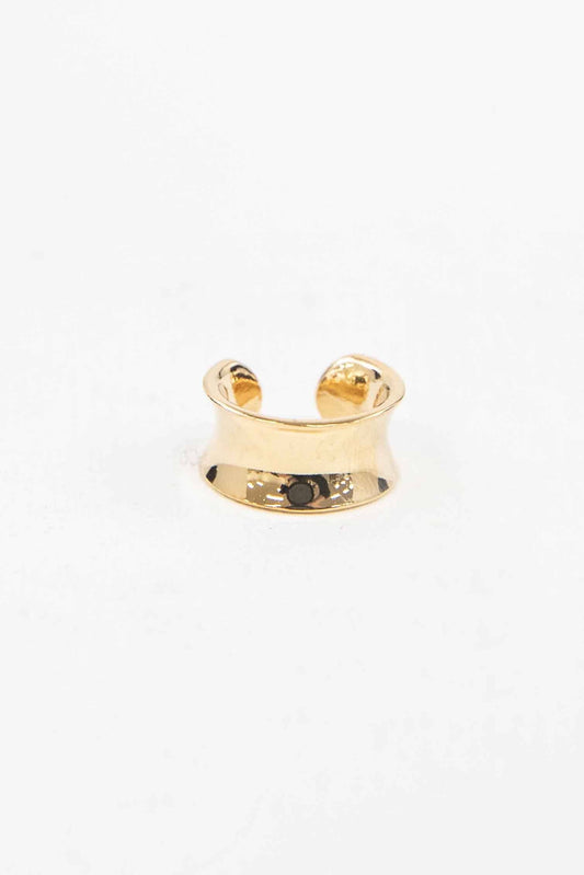 Solid Ear Cuff Earring | Gold
