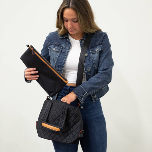 The Madelyn Crossbody- Black